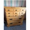 Image 1 : Solid Wood 9-Drawer Dresser, 31" x 17.5" x 35