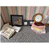 Image 1 : Sunflower Decor, Art, Wall Clock, and Doilies