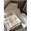 Image 4 : Sunflower Decor, Art, Wall Clock, and Doilies