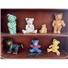 Image 3 : 12 Decorative Porcelain Teddy Bears
