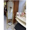 Image 3 : Brass Vanity Set With Mirrors And Stool