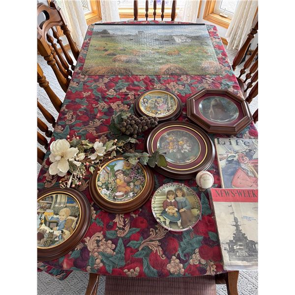 Decorative Art Plates, Magazines, Autographed