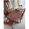 Image 1 : Wood Dining Table With Six Chairs