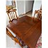 Image 4 : Wood Dining Table With Six Chairs