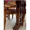 Image 5 : Wood Dining Table With Six Chairs