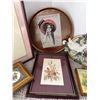 Image 2 : Framed Art and Decorative Wall Plaques Lot