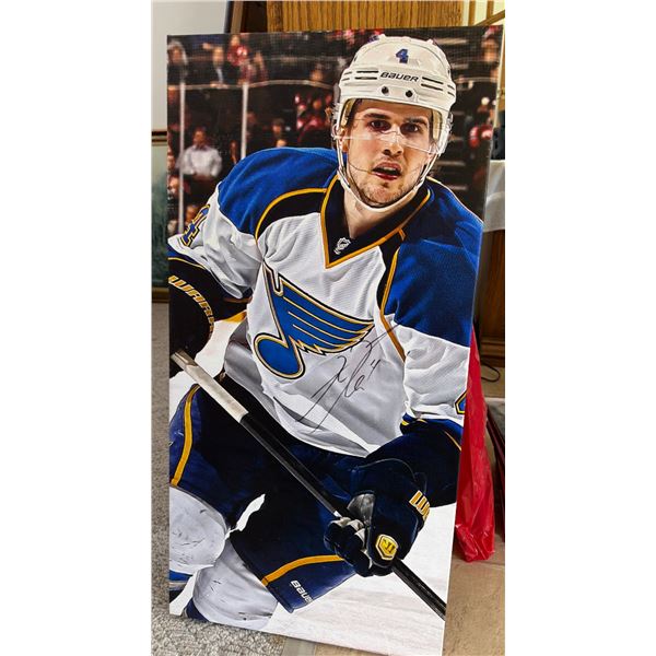 St. Louis Blues Autographed Canvas Print