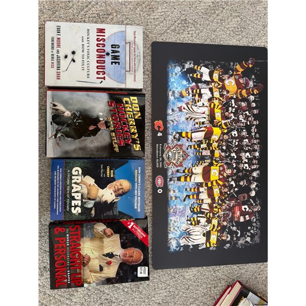 Hockey Books and 2003 Heritage Classic Poster