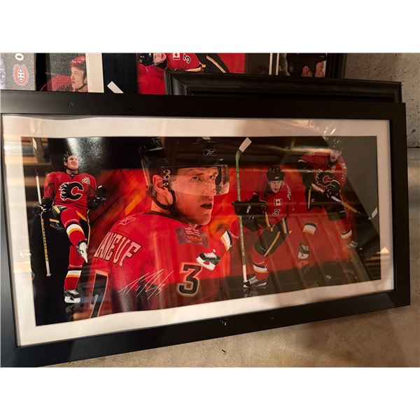 Dion Phaneuf Calgary Flames Signed Print