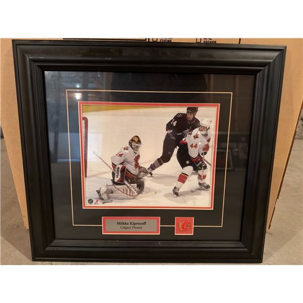 Miikka Kiprusoff Calgary Flames Framed Photo