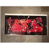 Image 1 : Autographed Calgary Flames Hockey Poster