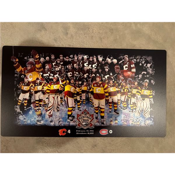NHL Heritage Classic 2011 Commemorative Print