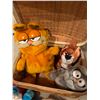Image 3 : Plush Toys Lot: Garfield, Smurfs, Gargamel