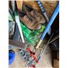 Image 6 : Garden Tools, Air Pump, and Shoes