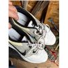 Image 7 : Garden Tools, Air Pump, and Shoes