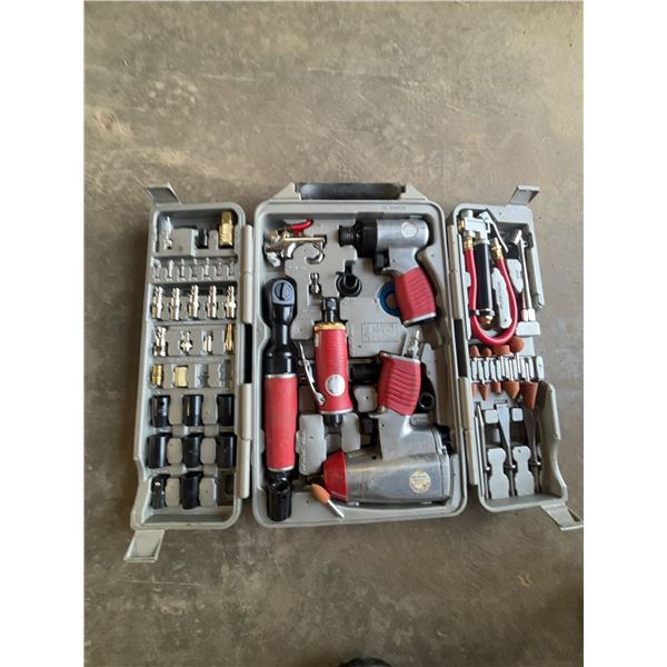 Complete Air Tool Set With Accessories