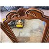 Image 2 : Wood Framed Tri-Fold Wall Mirror, 51" x 46"