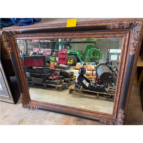 Large Ornate Wall Mirror 49" x 39"