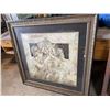 Image 1 : Ren-Wil Inc. Framed Three Figures Artwork