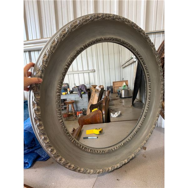 Howard Elliott Round Wall Mirror