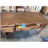 Image 2 : Wooden Writing Desk And Chair Set