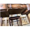 Image 3 : Wooden Writing Desk And Chair Set