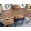 Image 7 : Wooden Writing Desk And Chair Set