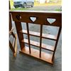 Image 2 : Wooden Rocking Chair and Heart Shelf Set