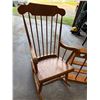 Image 3 : Wooden Rocking Chair and Heart Shelf Set