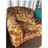Image 1 : Floral Upholstered Armchairs With Ottoman
