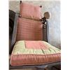Image 4 : Wicker and Metal Armchair with Ottoman Set