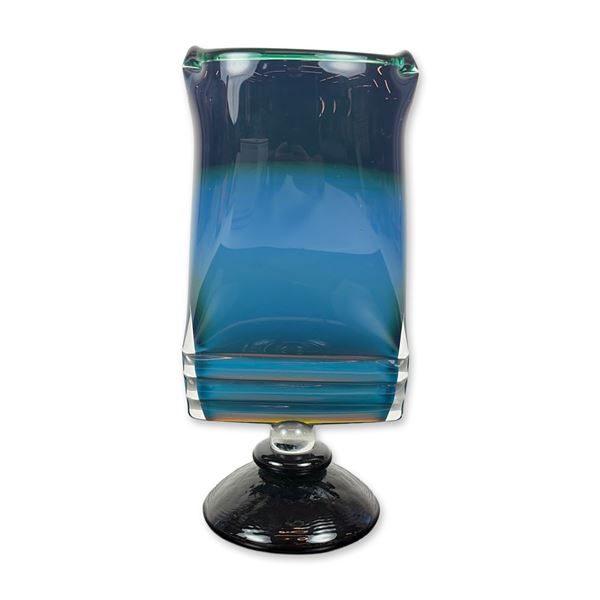 Peter Secrest American Studio Glass Vase 1990