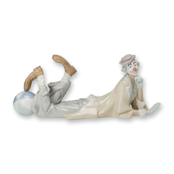 Lladro Spanish Porcelain Figure The Clown