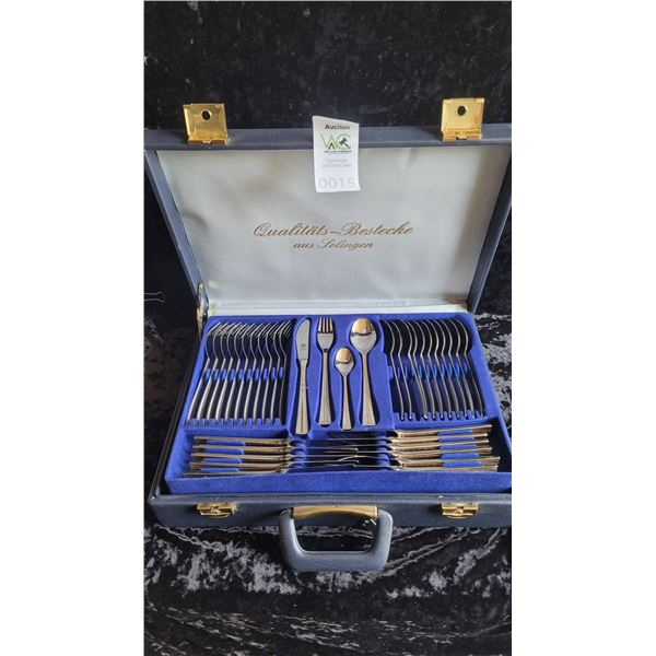 S1 Rostfrei Solingen Germany Gold Plated Cutlery A