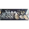 Image 1 : S1 Silver Plate & Vintage Glass A