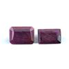 Image 1 : 11.62 ct Certified Madagascar Ruby gemstone pair ($13,400 Appraisal)