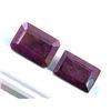 Image 2 : 11.62 ct Certified Madagascar Ruby gemstone pair ($13,400 Appraisal)
