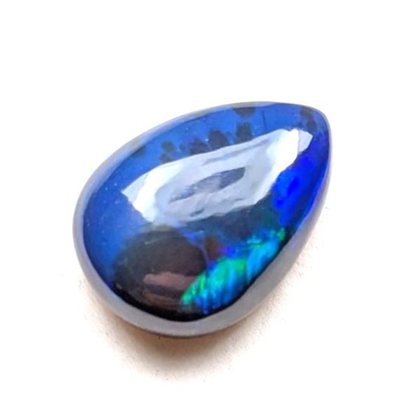 6.95 ct Certified Black Opal gemstone ($5,212 Appraisal)