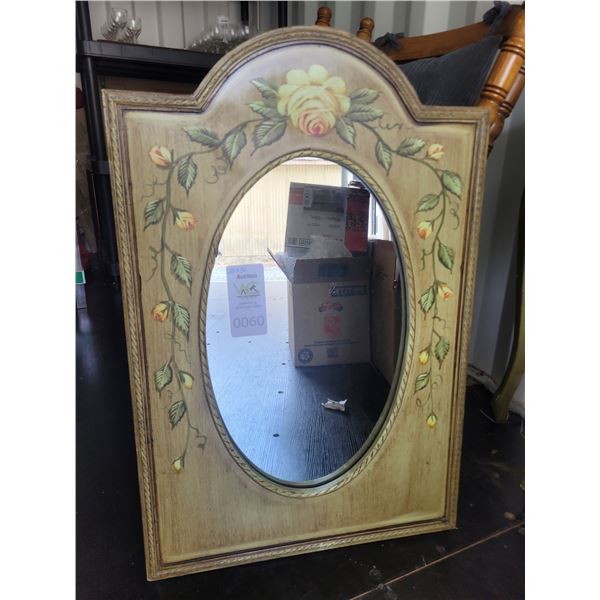 S4 Painted Framed Mirror