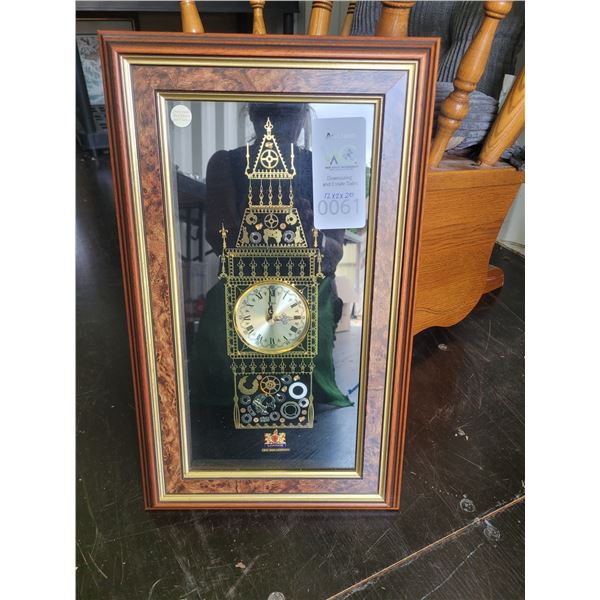 S4 Big Ben Shadow Box Clock A