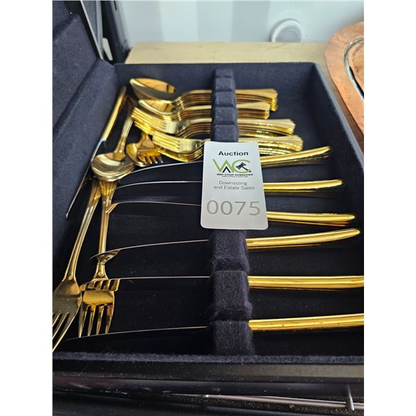 S1 Korean Roma Gold Slendide Cutlery A