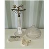 Image 1 : S3 Crystal Lamp with Hanging Crystals B