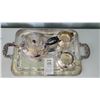 Image 2 : S3 Silver Plate Tea Service & Tray A