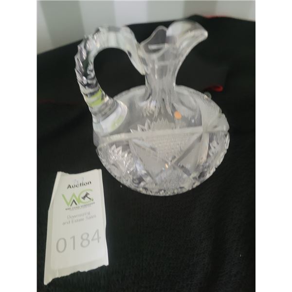 S4 Antique Cut Glass Cruet A