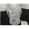 Image 1 : Antique Tri Handle Cut Crystal Spooner A