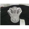 Image 2 : Antique Tri Handle Cut Crystal Spooner A