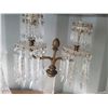 Image 2 : Antique Cystal Candelabra A