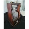 Image 6 : S4 Vintage Oak Tantalus Caddy A
