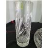 Image 2 : S4 Crystal Vase & Dish A