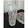 Image 3 : S4 Crystal Vase & Dish A